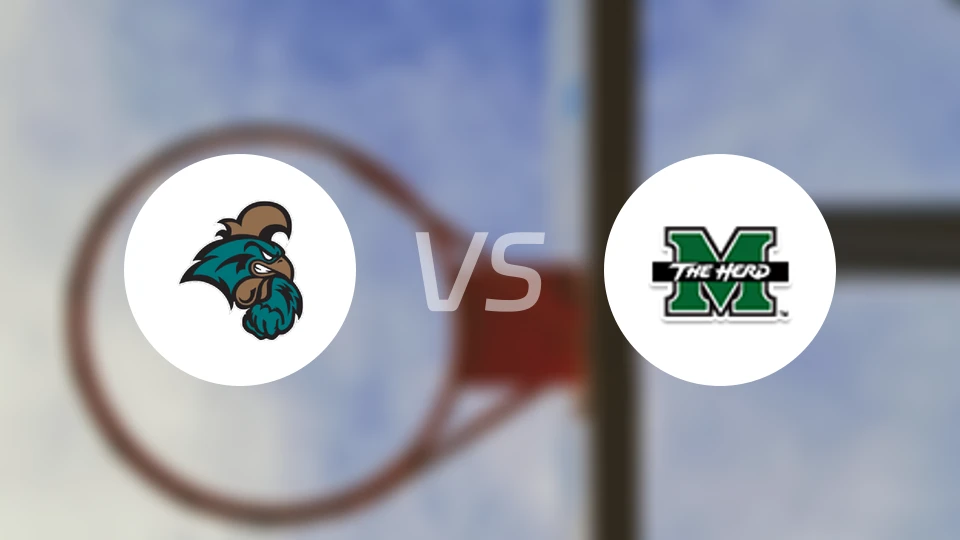 卡罗莱纳海岸大学vs马歇尔大学比分预测【2026/01/15】