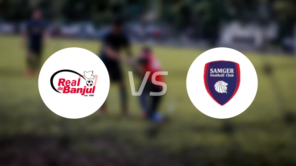 皇家班珠尔vs萨姆格尔FC比分预测【2026/02/01】