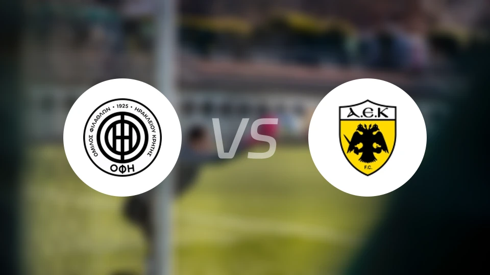 OFI克里特vs雅典AEK比分结果战报【2025/11/09】