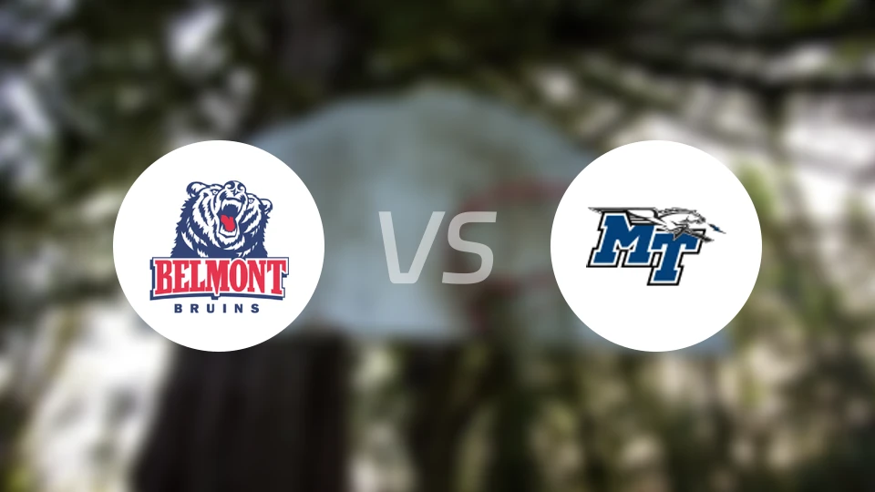 贝尔蒙特大学vs中田纳西州立大学比分预测【2025/12/08】