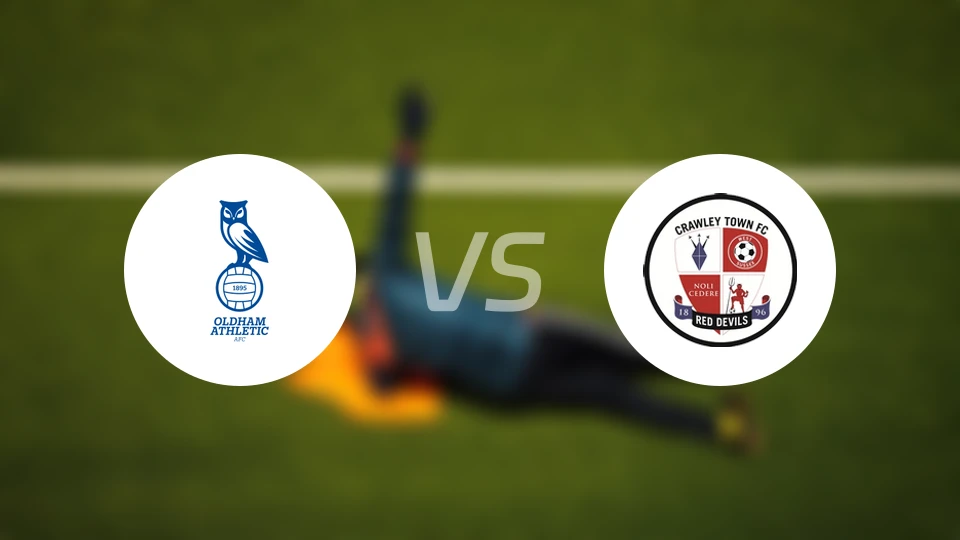 奥尔德姆vs克劳利比分结果战报【2026/02/28】