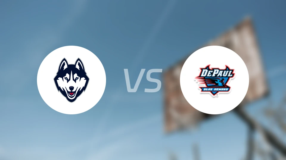 康涅狄格大学vs德保罗大学比分结果战报【2025/12/22】