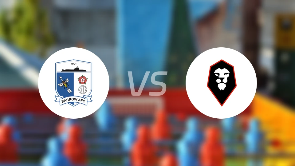 巴罗vs索尔福德市比分预测【2026/01/01】