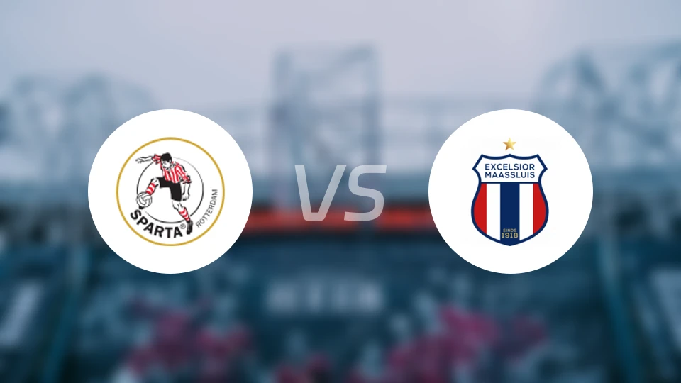 鹿特丹斯巴达青年队vs马特路易斯比分预测【2026/02/21】