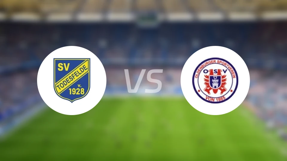 托德斯费尔德vs欧德堡SV比分预测【2025/11/22】