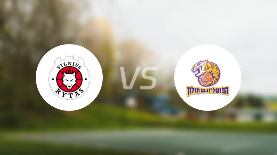 维尔纽斯里塔斯vs霍隆夏普尔比分预测【2026/01/21】