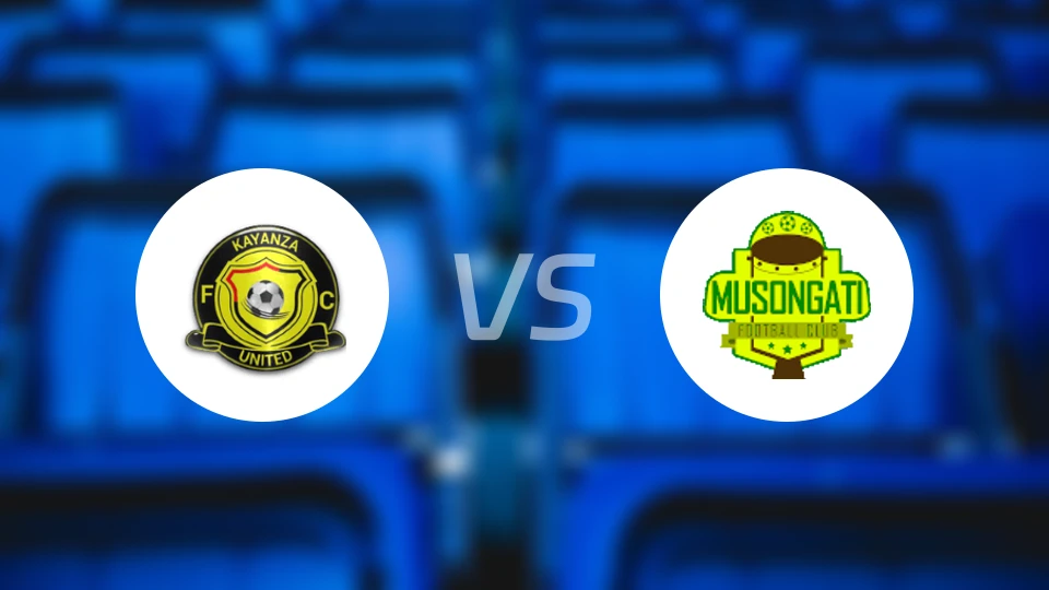 卡扬扎联vs穆桑加蒂足球俱乐部比分预测【2026/02/08】