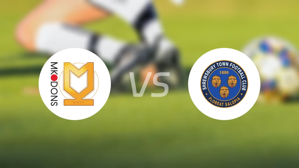 米尔顿凯恩斯vs什鲁斯伯里比分预测【2026/01/24】