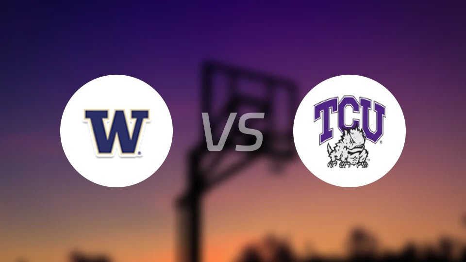 华盛顿大学女篮vsTCU女篮比分预测【2026/03/23】