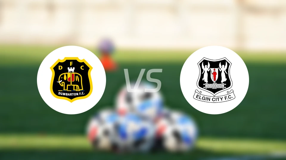 邓巴顿vs埃尔金城比分预测【2026/01/24】