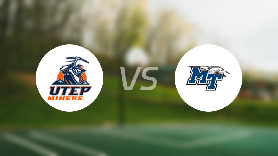 得州大学埃尔帕索分校vs中田纳西州立大学比分结果战报【2026/02/27】