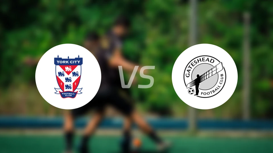 约克城vs盖茨黑德比分预测【2025/11/06】