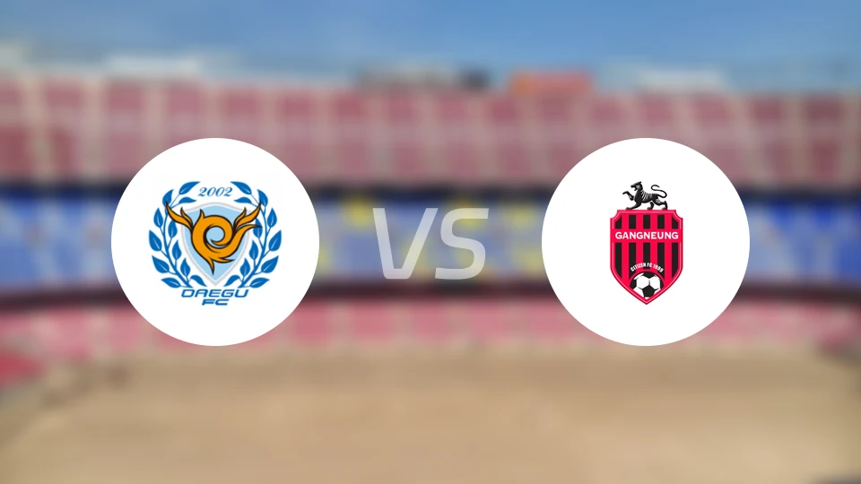 大邱FCB队vs江陵比分预测【2024/09/29】