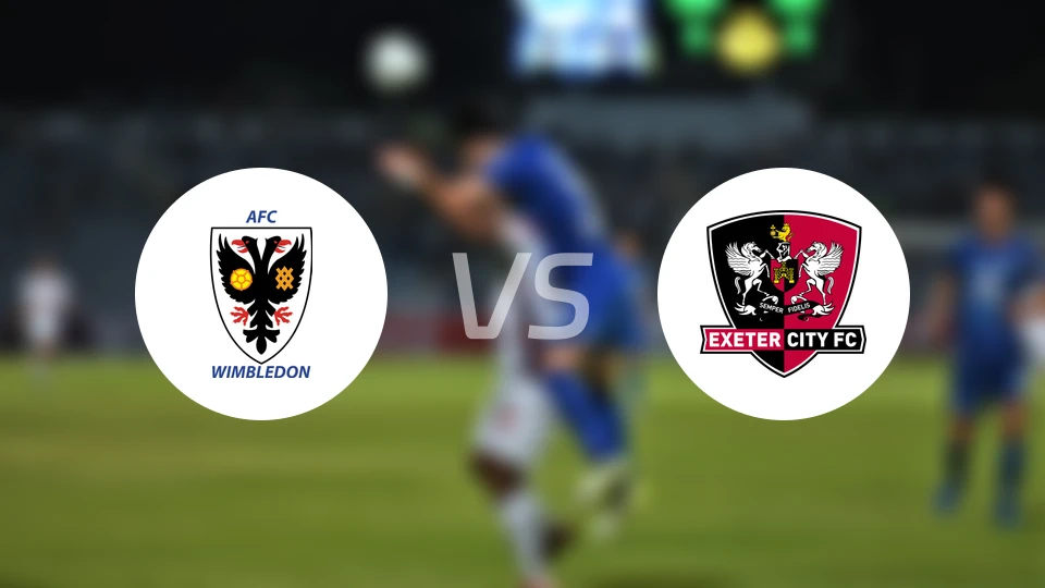 AFC温布尔登vs埃克塞特城比分预测【2025/12/30】