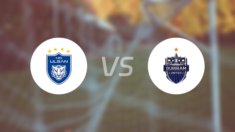 蔚山HDvs武里南联比分预测【2025/11/26】