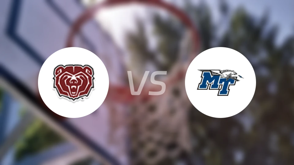 密苏里州立大学vs中田纳西州立大学比分预测【2026/01/18】