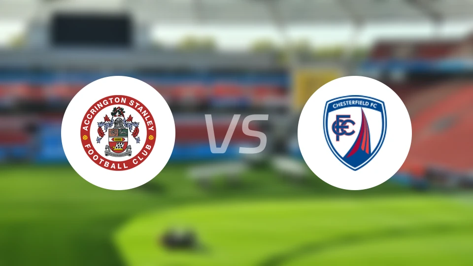 阿克灵顿vs切斯特菲尔德比分预测【2026/03/21】