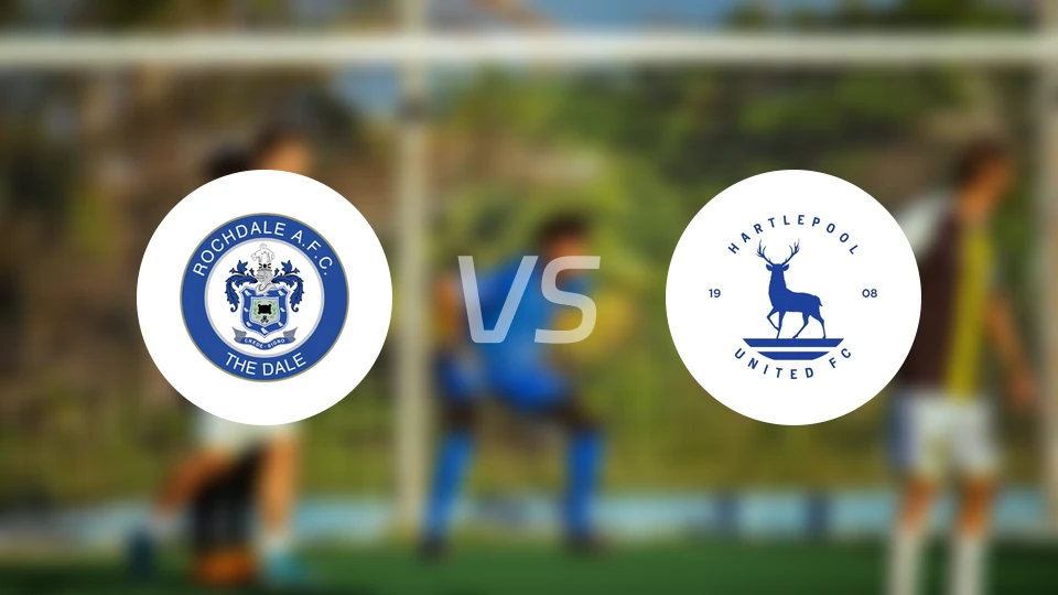 罗奇代尔vs哈特尔浦比分预测【2025/12/31】