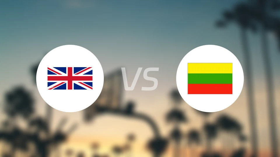 英国女篮U16vs立陶宛女篮U16比分预测【2024/08/19】