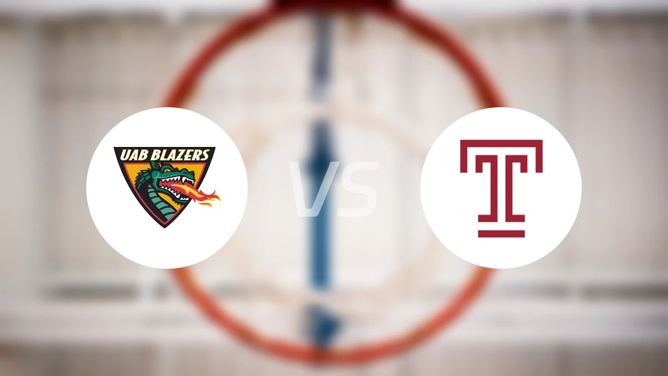 阿拉巴马大学伯明翰分校vs天普大学比分预测【2026/02/19】
