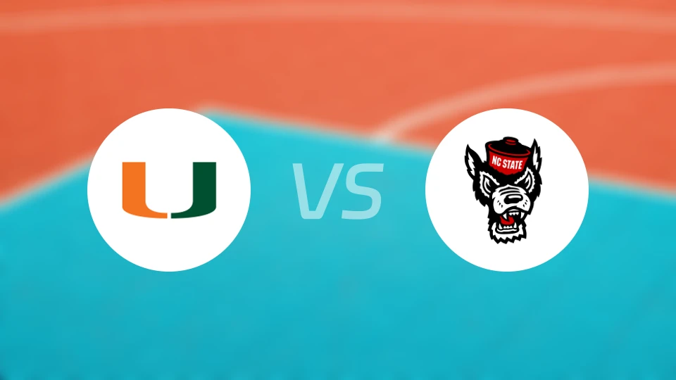 迈阿密大学vs北卡罗莱纳州立大学比分预测【2026/02/15】
