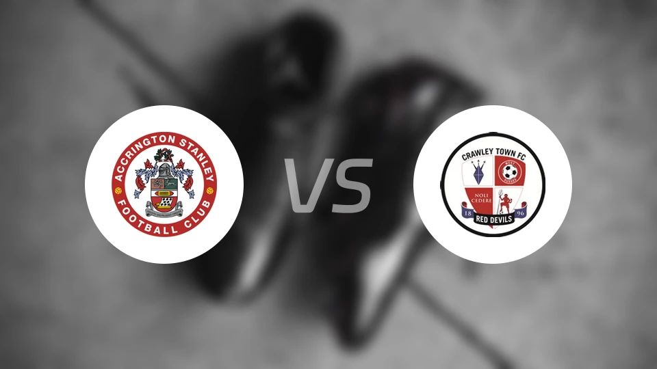 阿克灵顿vs克劳利比分预测【2026/04/25】