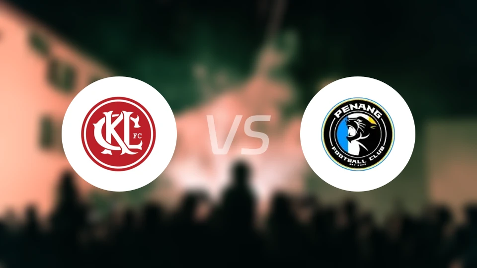 吉隆坡城vs槟城比分预测【2026/01/14】