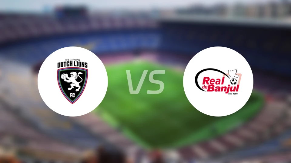 冈比亚荷兰狮vs皇家班珠尔比分预测【2026/04/09】