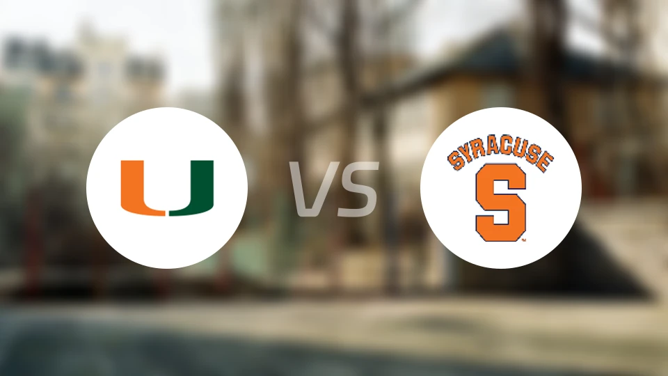 迈阿密大学vs雪城大学比分预测【2026/01/25】