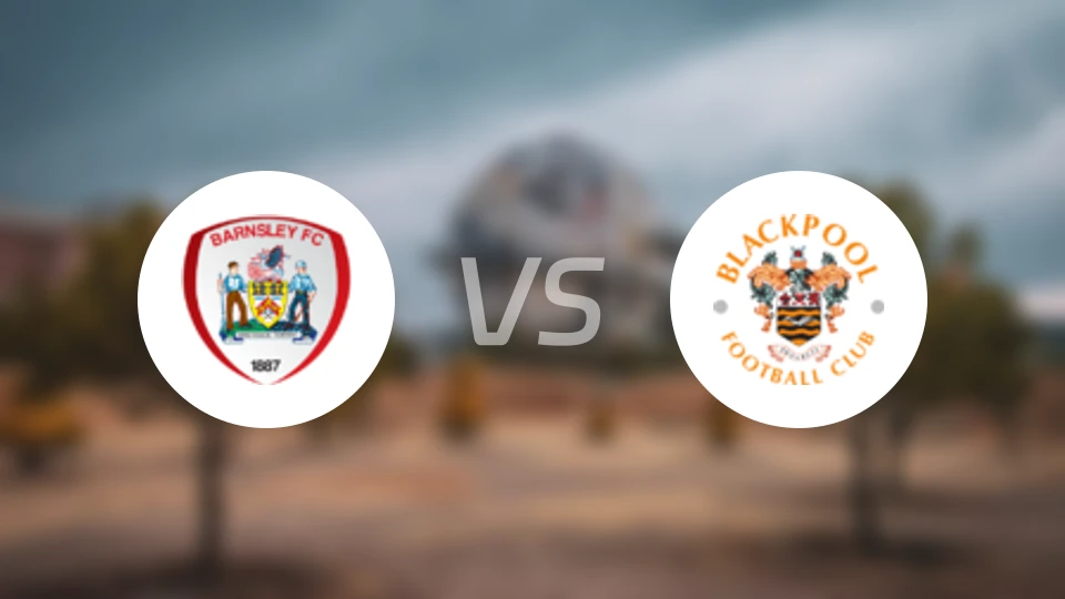 巴恩斯利vs布莱克浦比分预测【2026/01/17】