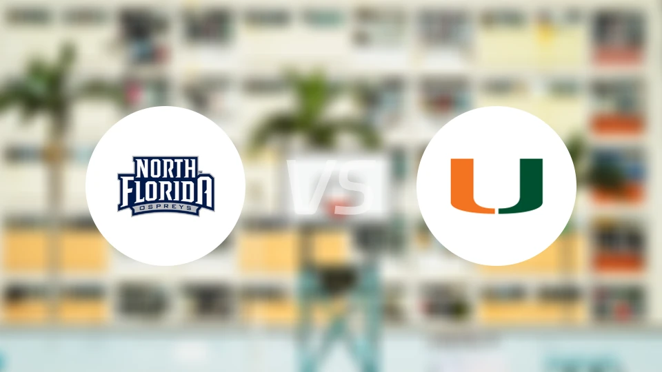 北佛罗里达vs迈阿密大学比分预测【2025/12/22】