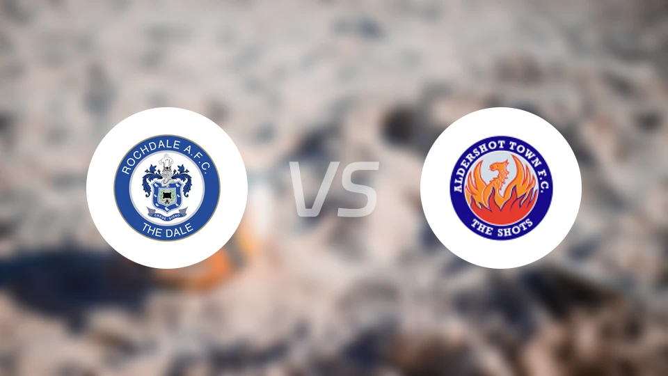 罗奇代尔vs奥尔德肖特比分预测【2025/11/15】