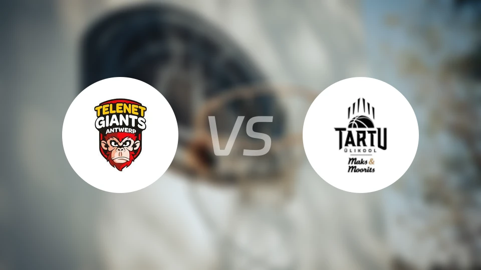 安特卫普巨人vs塔尔图大学比分预测【2025/10/30】