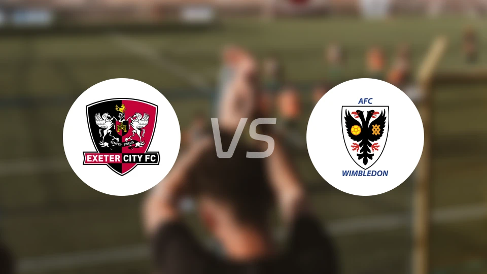 埃克塞特城vsAFC温布尔登比分结果战报【2025/12/10】
