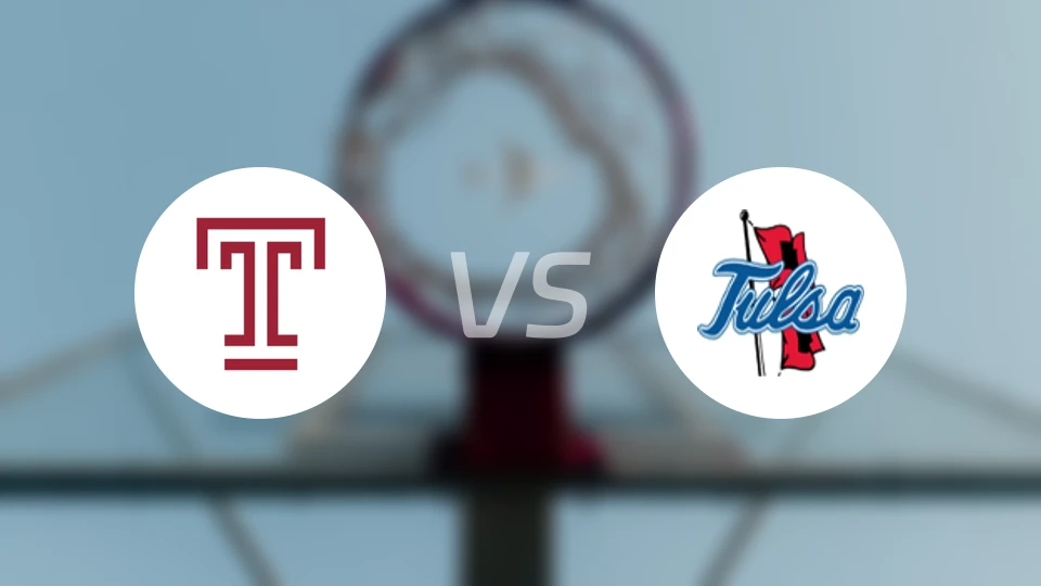 天普大学vs塔尔萨大学比分结果战报【2026/03/09】