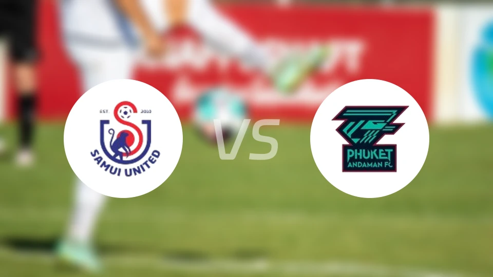 苏梅联队vs普吉岛安达曼比分预测【2025/11/02】