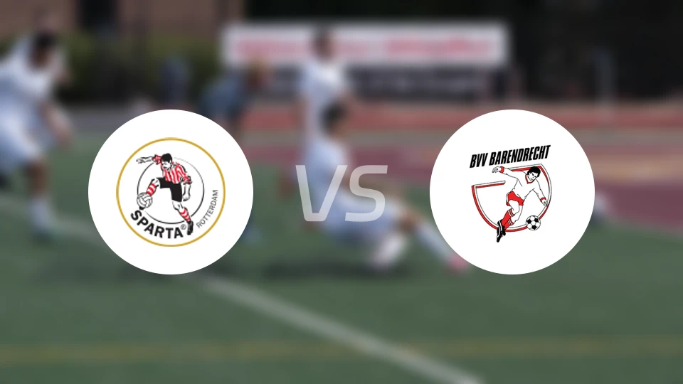 鹿特丹斯巴达青年队vs巴伦查捷特比分预测【2026/04/25】