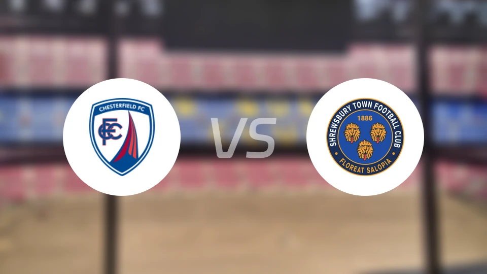 切斯特菲尔德vs什鲁斯伯里比分结果战报【2026/03/07】