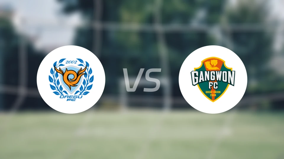 大邱FCvs江原FC比分结果战报【2025/10/18】