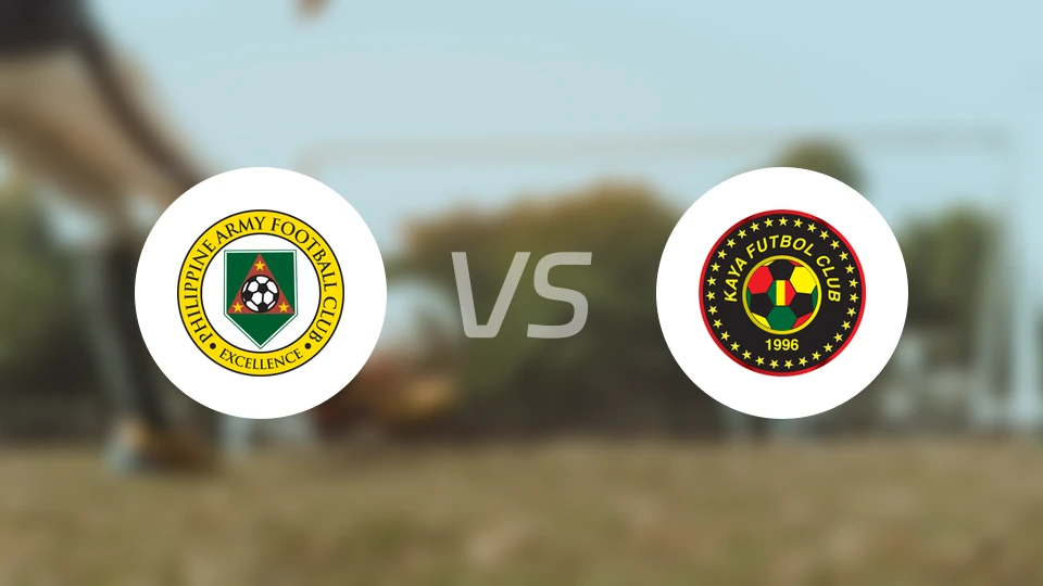菲律宾陆军vs卡雅FC比分预测【2026/04/08】