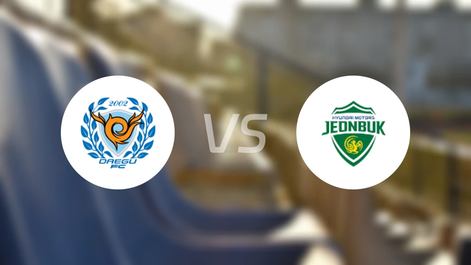 大邱FCvs全北现代比分结果战报【2024/10/06】