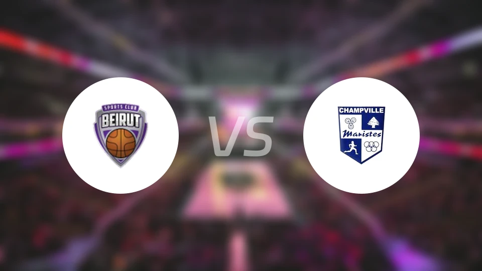 贝鲁特俱乐部vs尚普维尔比分预测【2026/01/15】