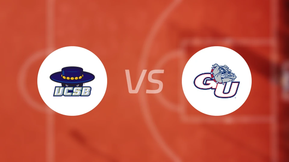 加州大学圣巴巴拉分校vs冈萨加大学比分结果战报【2025/12/14】