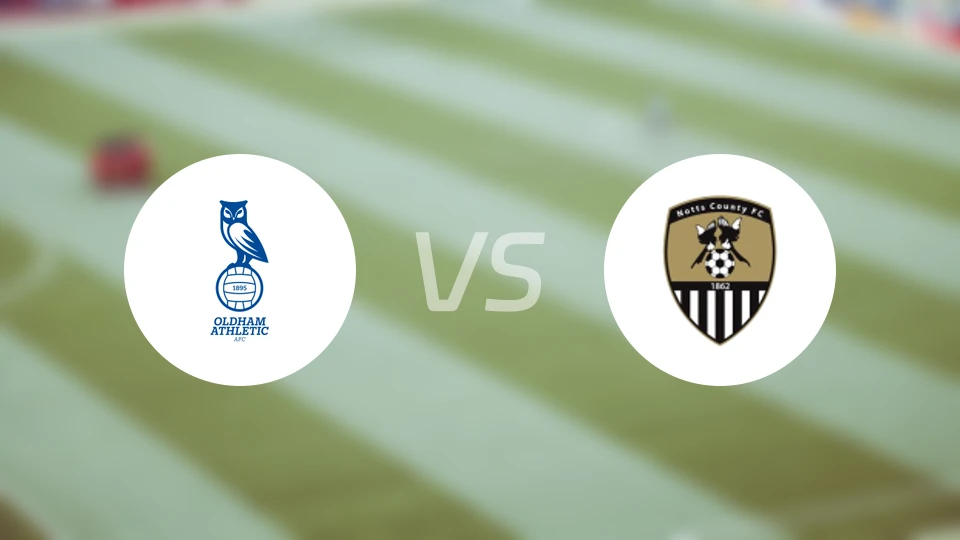 奥尔德姆vs诺茨郡比分预测【2026/01/10】