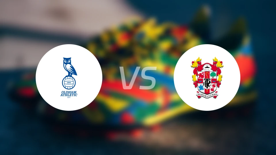 奥尔德姆vs特兰米尔流浪比分预测【2025/12/20】