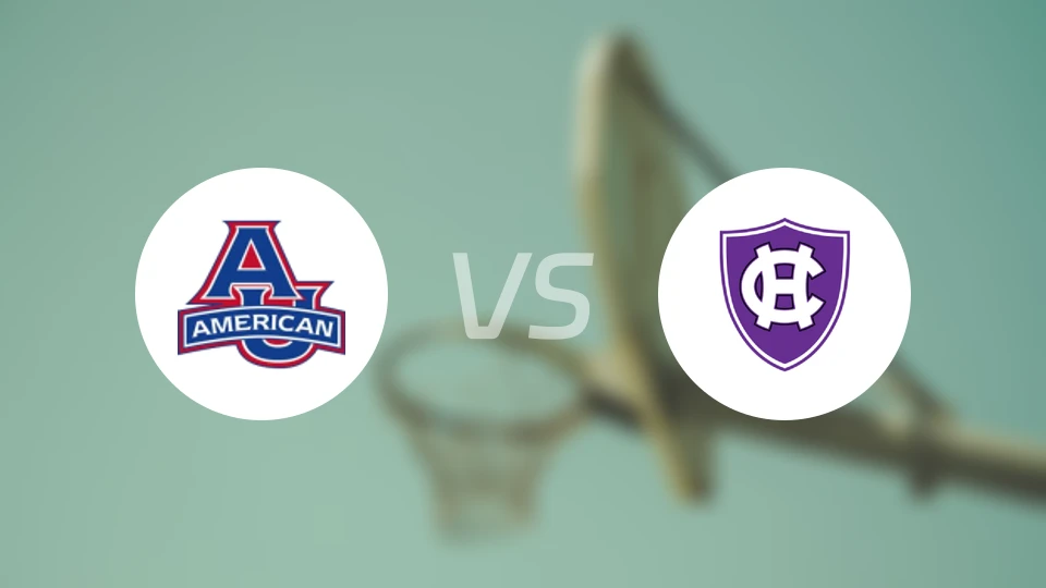 美国大学vs圣十字学院比分结果战报【2026/01/25】