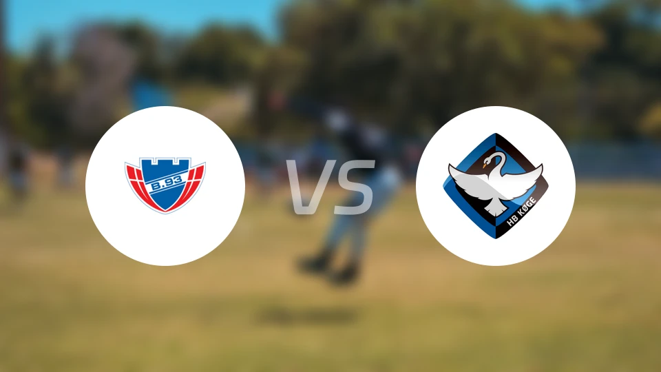 B93哥本哈根vsHB克厄比分结果战报【2026/03/14】