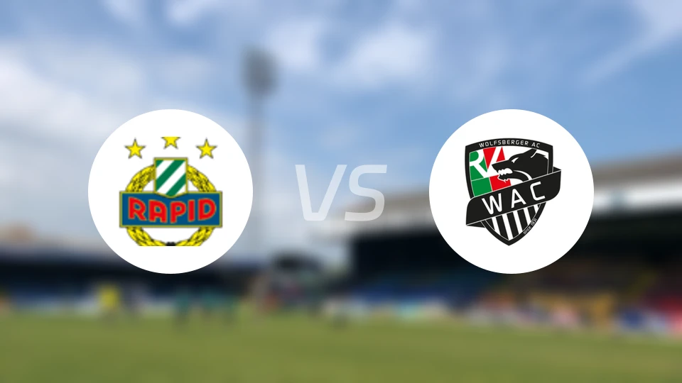 维也纳快速vs沃尔夫斯贝格比分预测【2026/02/22】