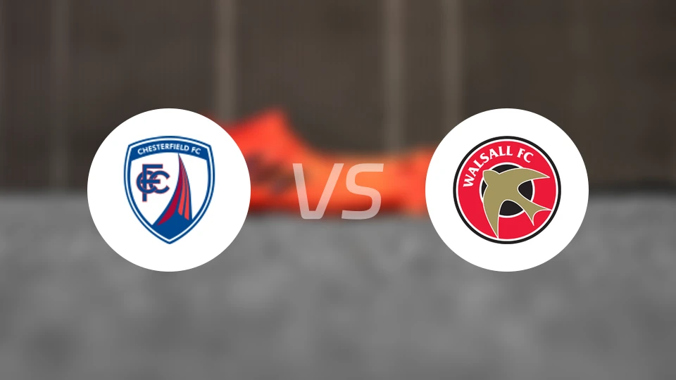 切斯特菲尔德vs沃尔索尔比分预测【2026/01/31】