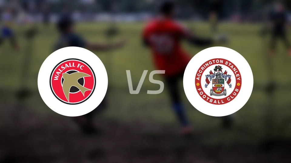 沃尔索尔vs阿克灵顿比分预测【2026/01/24】